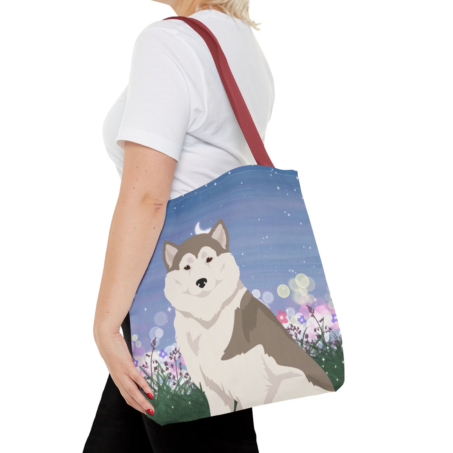 Greenland Dog Dog Tote Bag 16x16