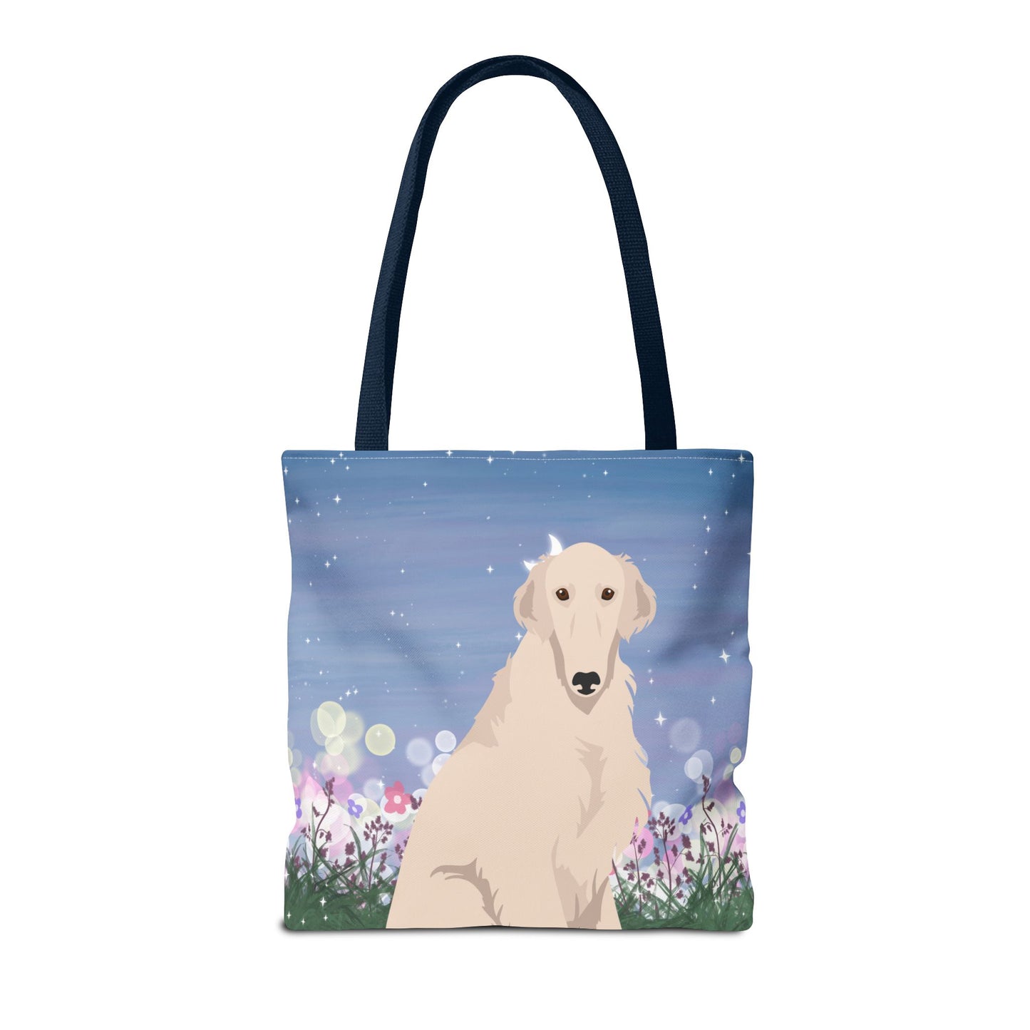 Borzoi Dog Tote Bag 16x16