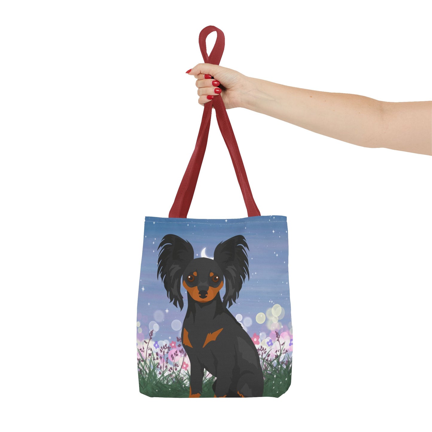 Russian Toy Dog Tote Bag 13x13