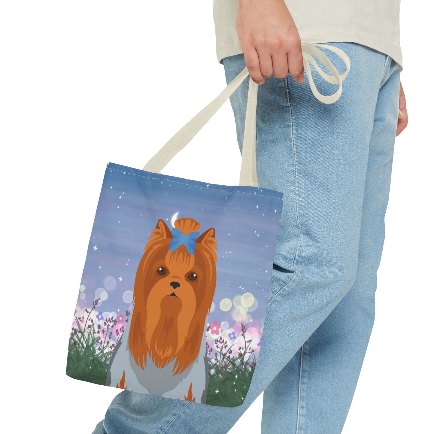 Yorkshire Terrier Dog Tote Bag 13x13