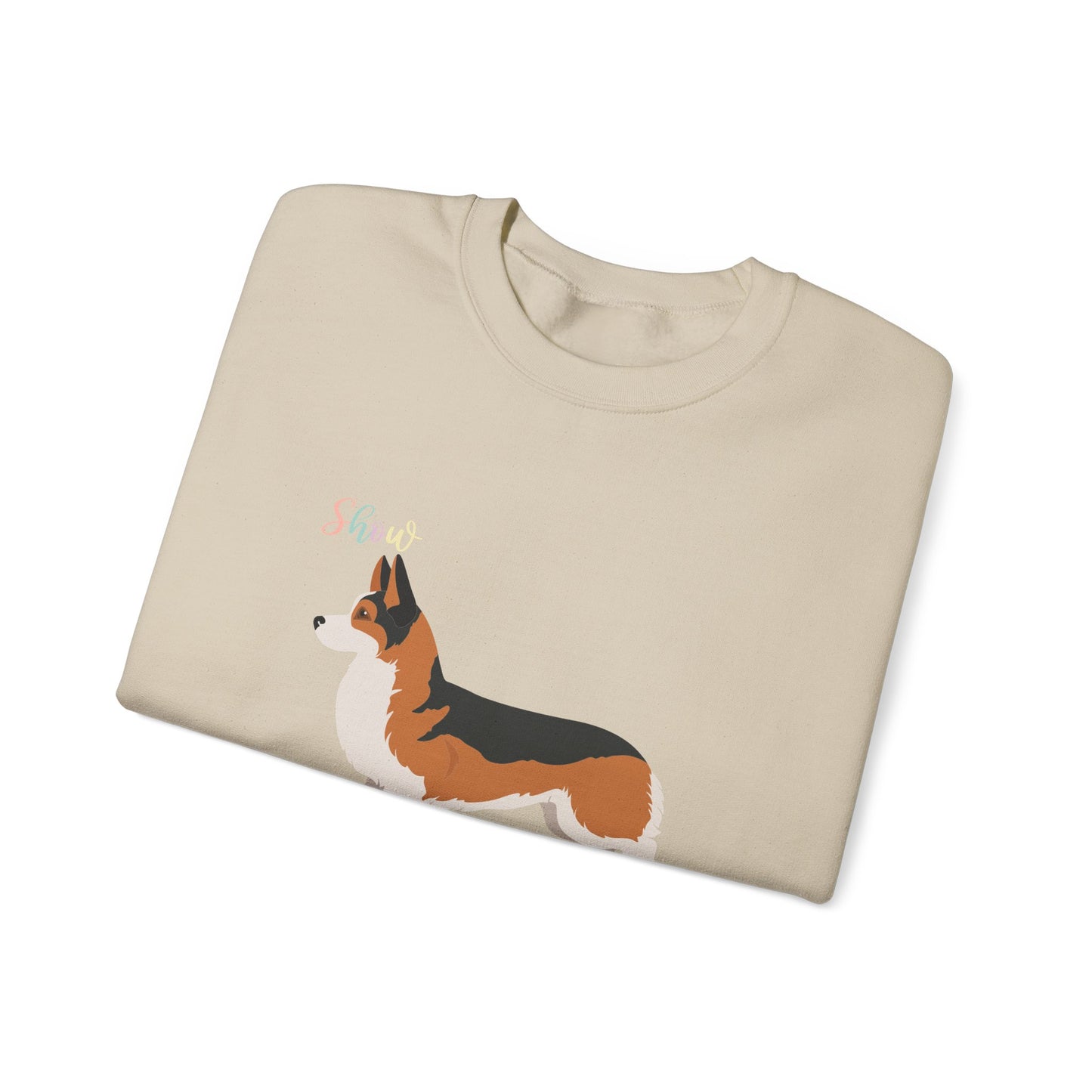 Pembroke Welsh Corgi Dog Unisex Heavy Blend Crewneck Sweatshirt