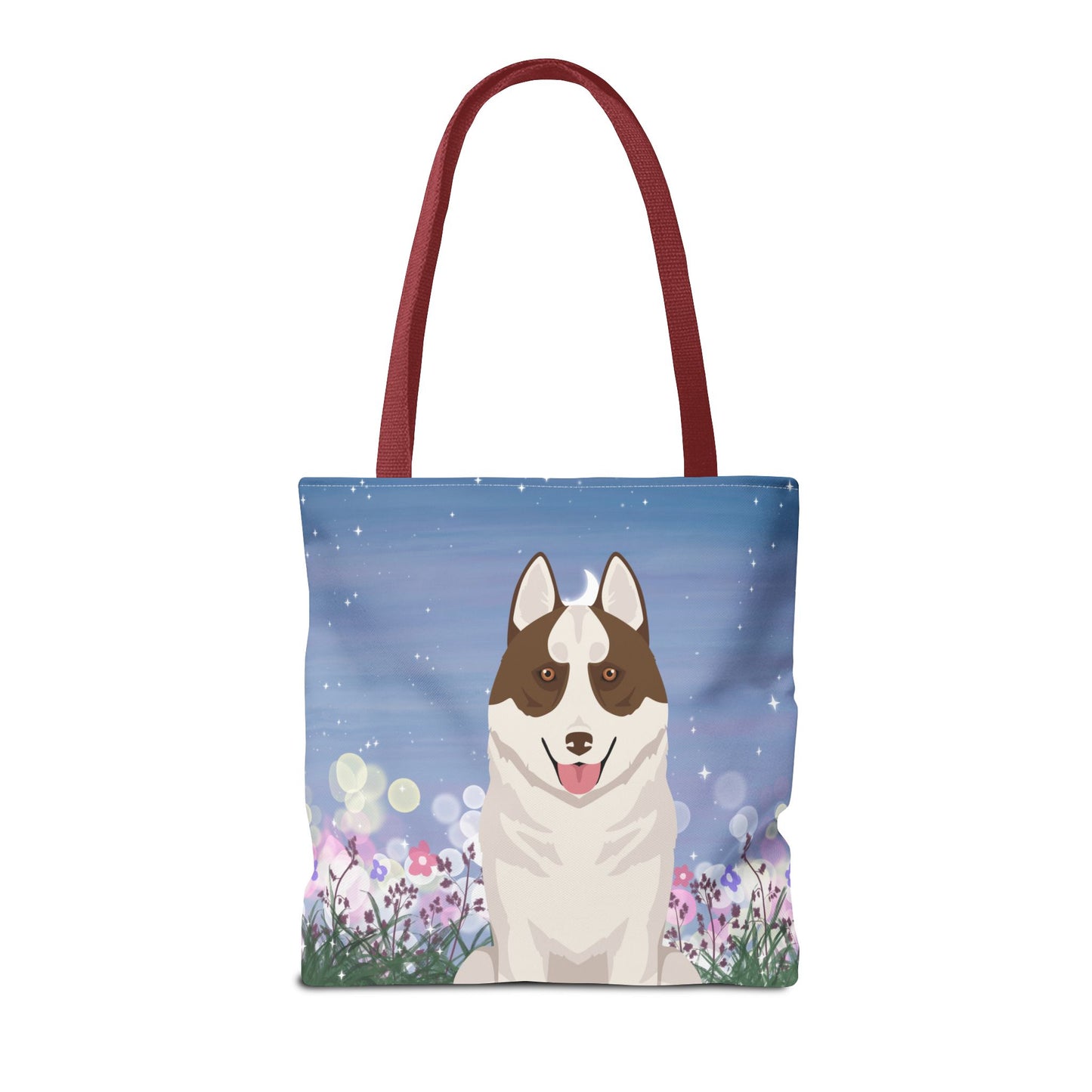 Siberian Husky Dog Tote Bag 16x16