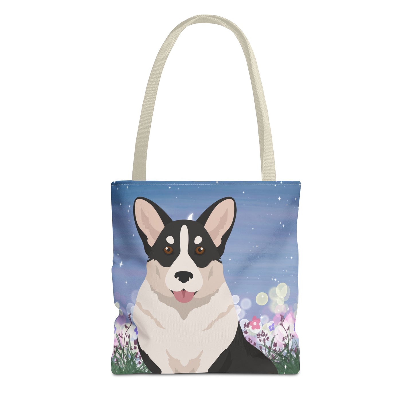 Cardigan Welsh Corgi Dog Tote Bag 13x13
