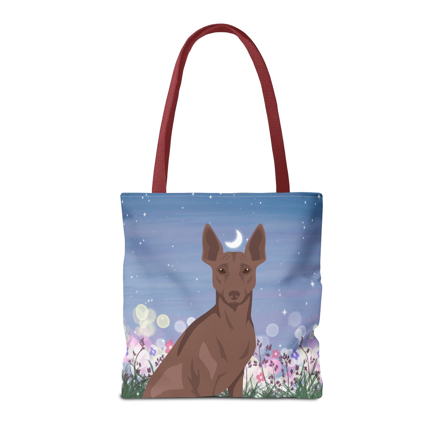 Peruvian Inca orchid Dog Tote Bag 16x16
