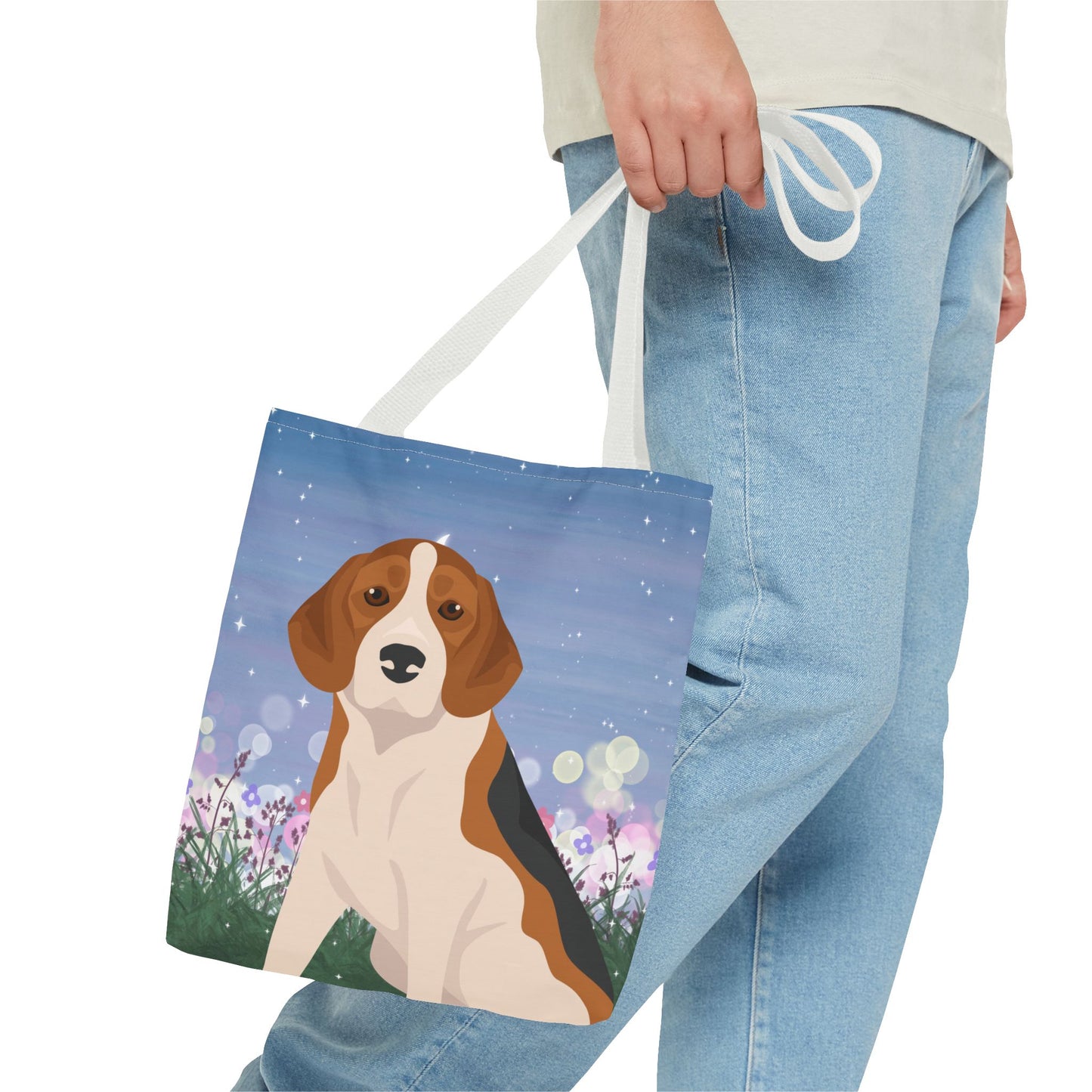 Beagle Dog Tote Bag 13x13