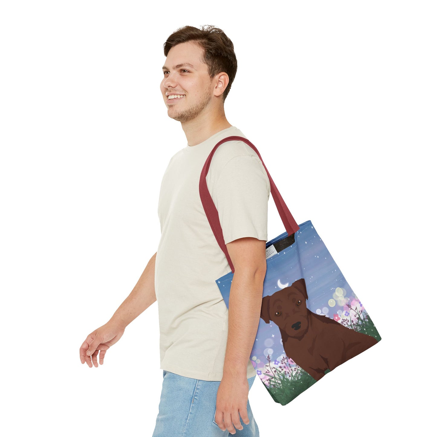 Patterdale Terrier Dog Tote Bag 16x16