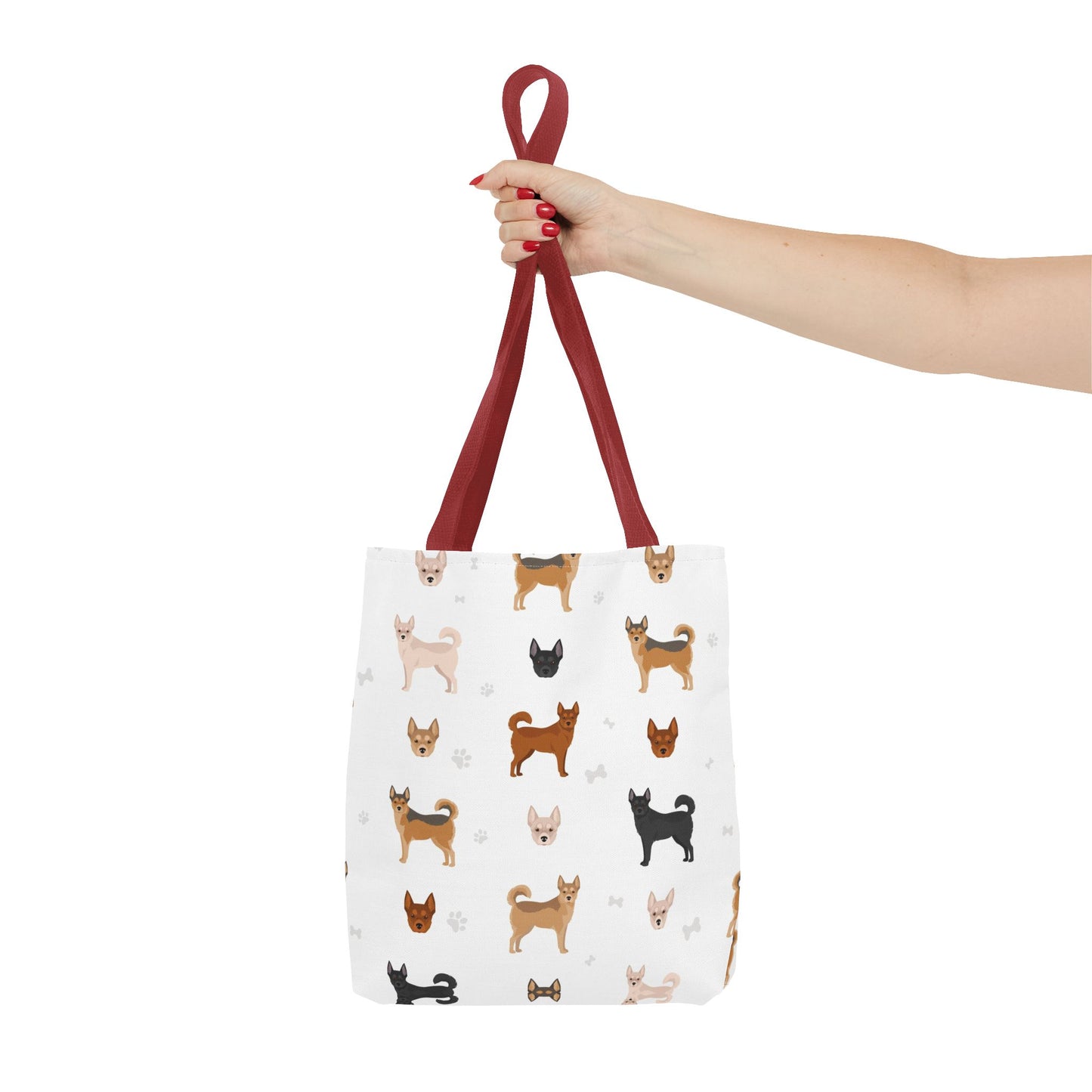 Norwegian Lundehund Dog Tote Bag