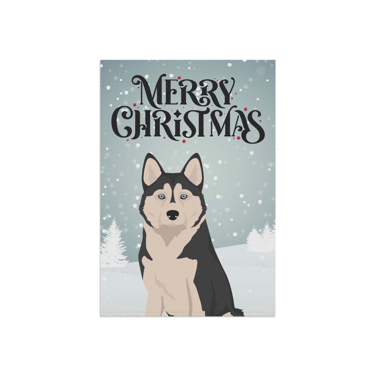 Alaskan Husky Dog Garden Flag