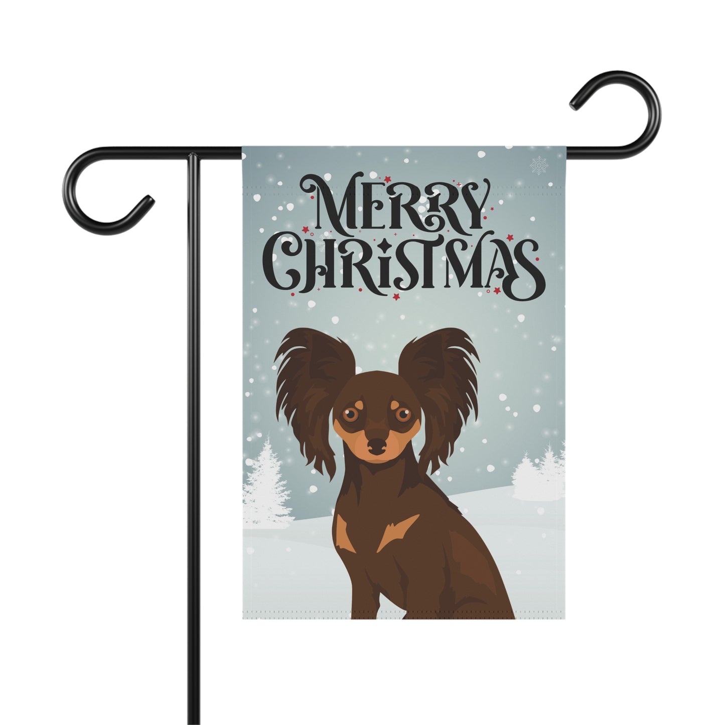 Russian Toy Dog Garden Flag