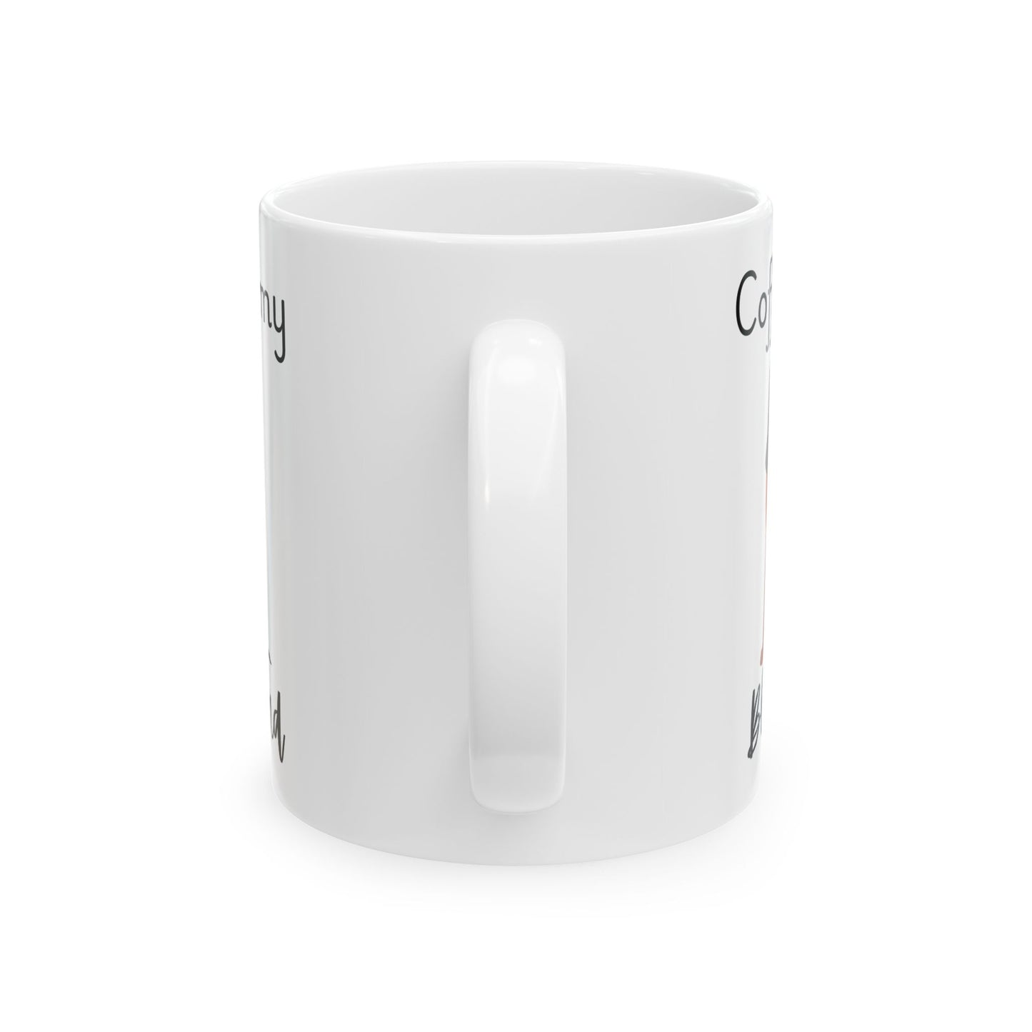 Coffee and My Bloodhound Ceramic Mug | Dog Lover Gift, Pet Owner Cup, Cute Mug for Dog Moms, Funny Mug for Coffee Lovers