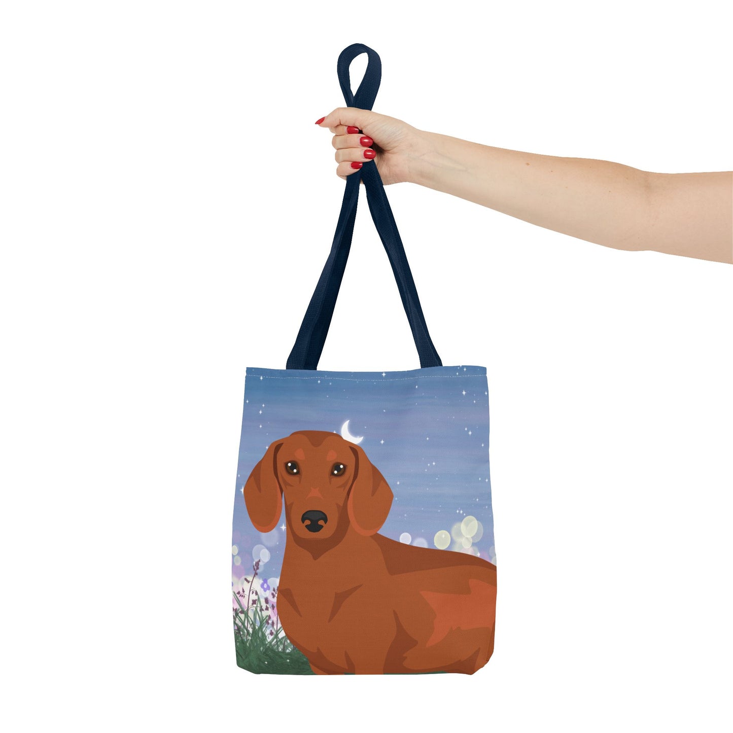 Dachshund Dog Tote Bag 13x13