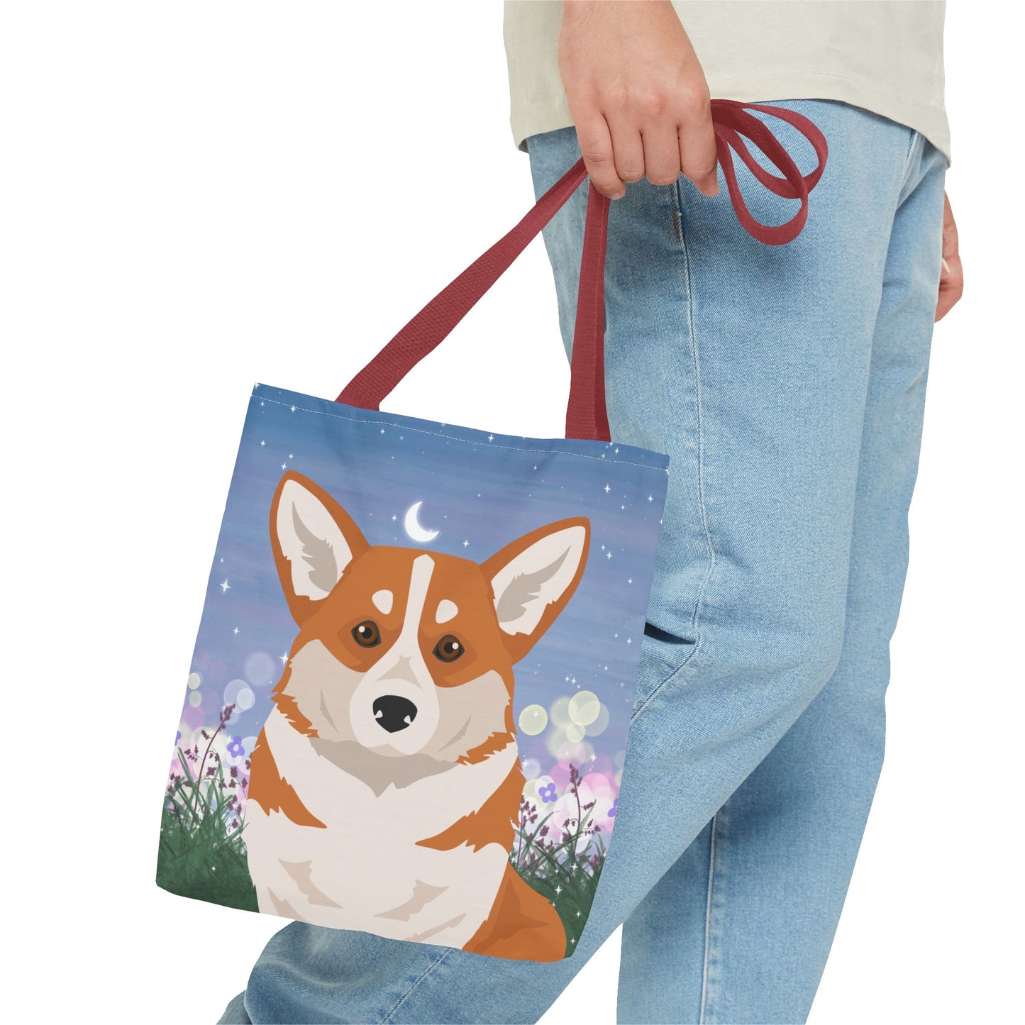Pembroke Welsh Corgi Dog Tote Bag 13x13