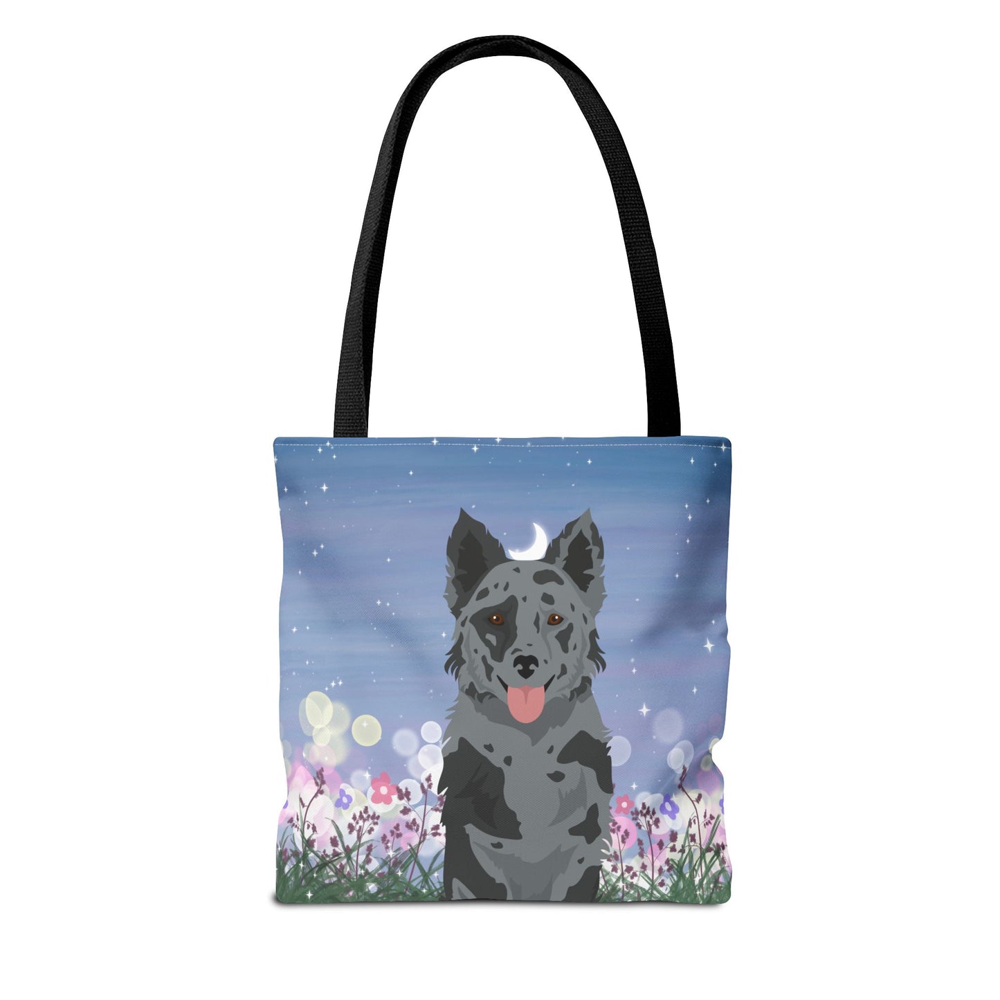 Mudi Dog Tote Bag 13x13