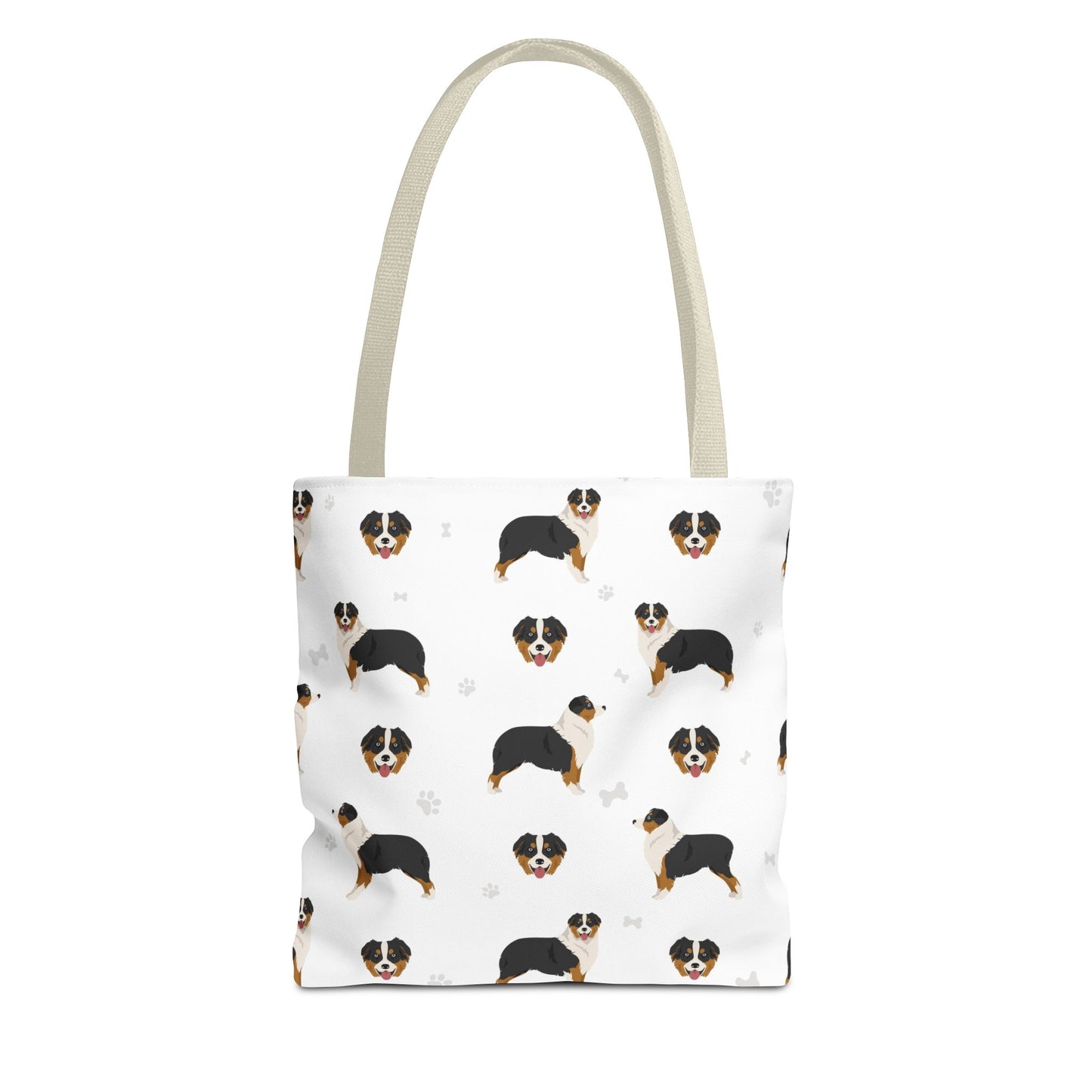 Australian Shepherd Dog Tote Bag, Aussie Dog Mom Gift