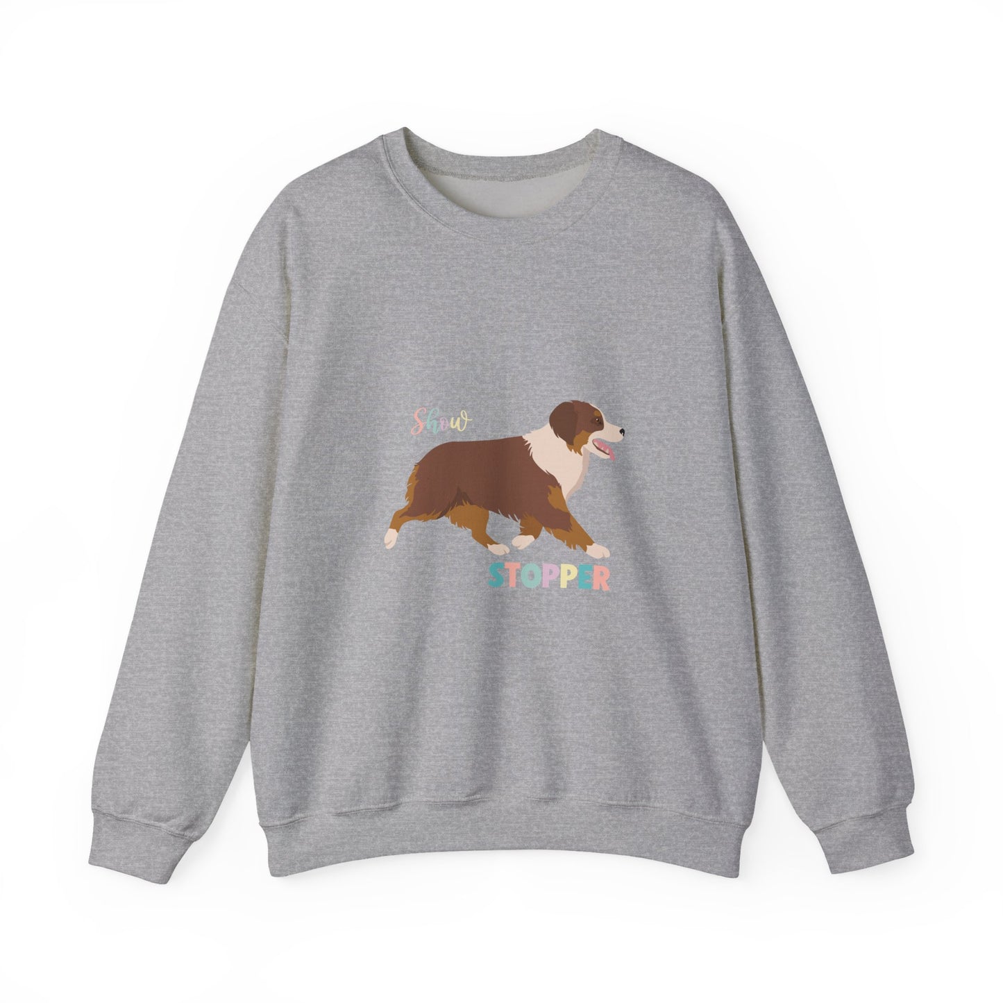 Miniature American Shepherd Dog Dog Unisex Heavy Blend Crewneck Sweatshirt