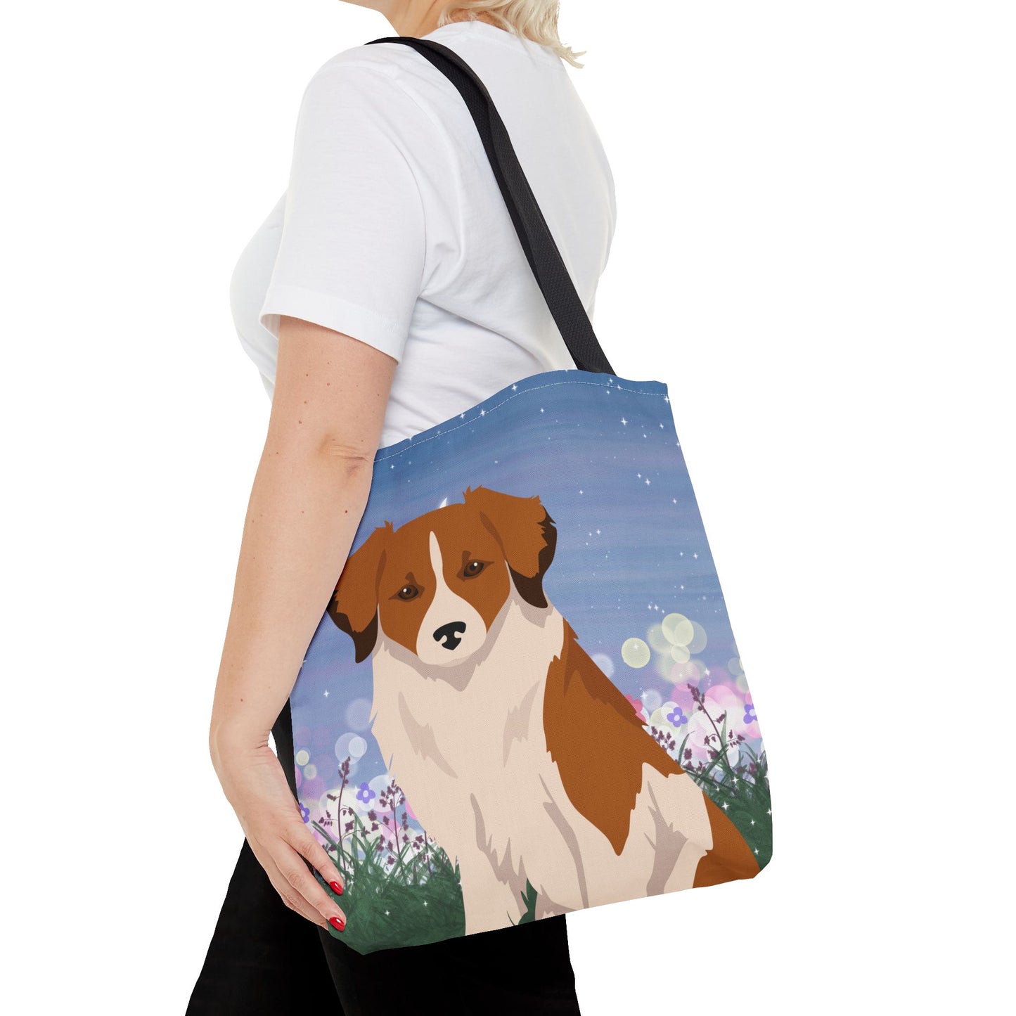 Kromfohrlander Dog Tote Bag 16x16