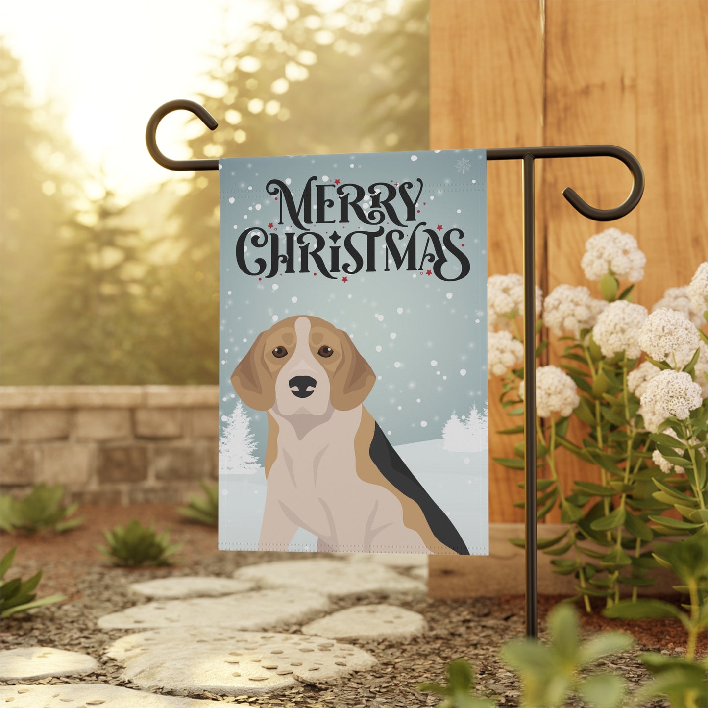 Beagle Dog Garden Flag