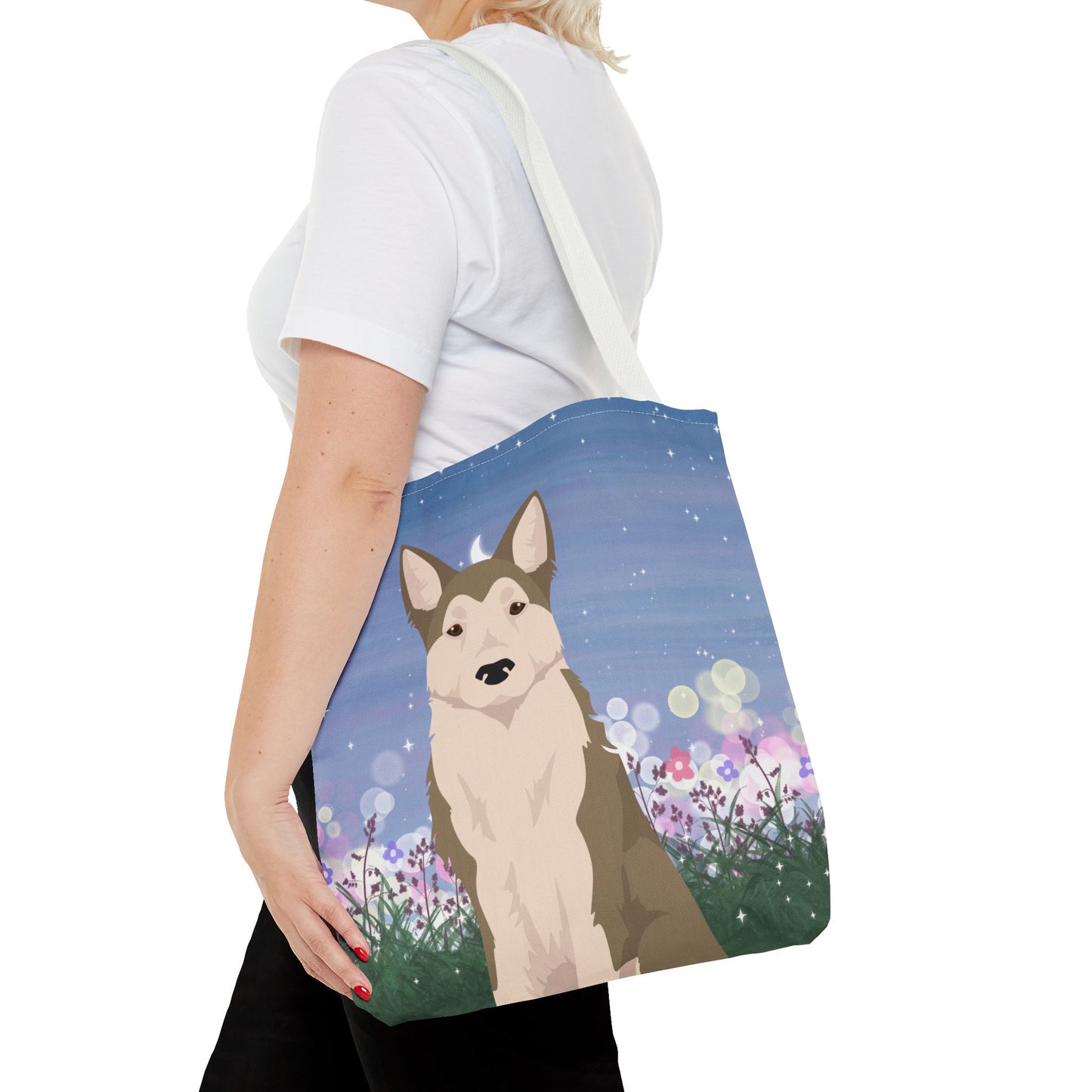 West Siberian Laika Dog Tote Bag 16x16