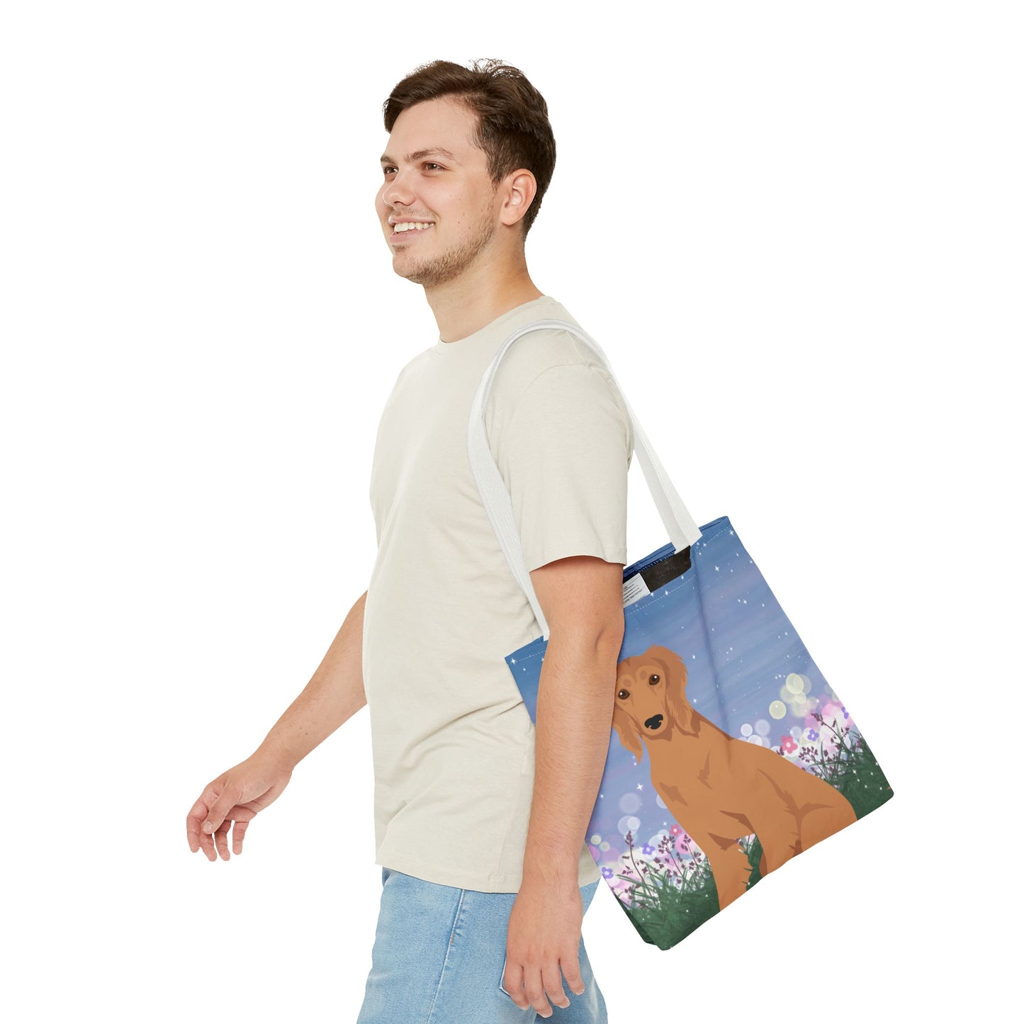 Saluki Dog Tote Bag 16x16