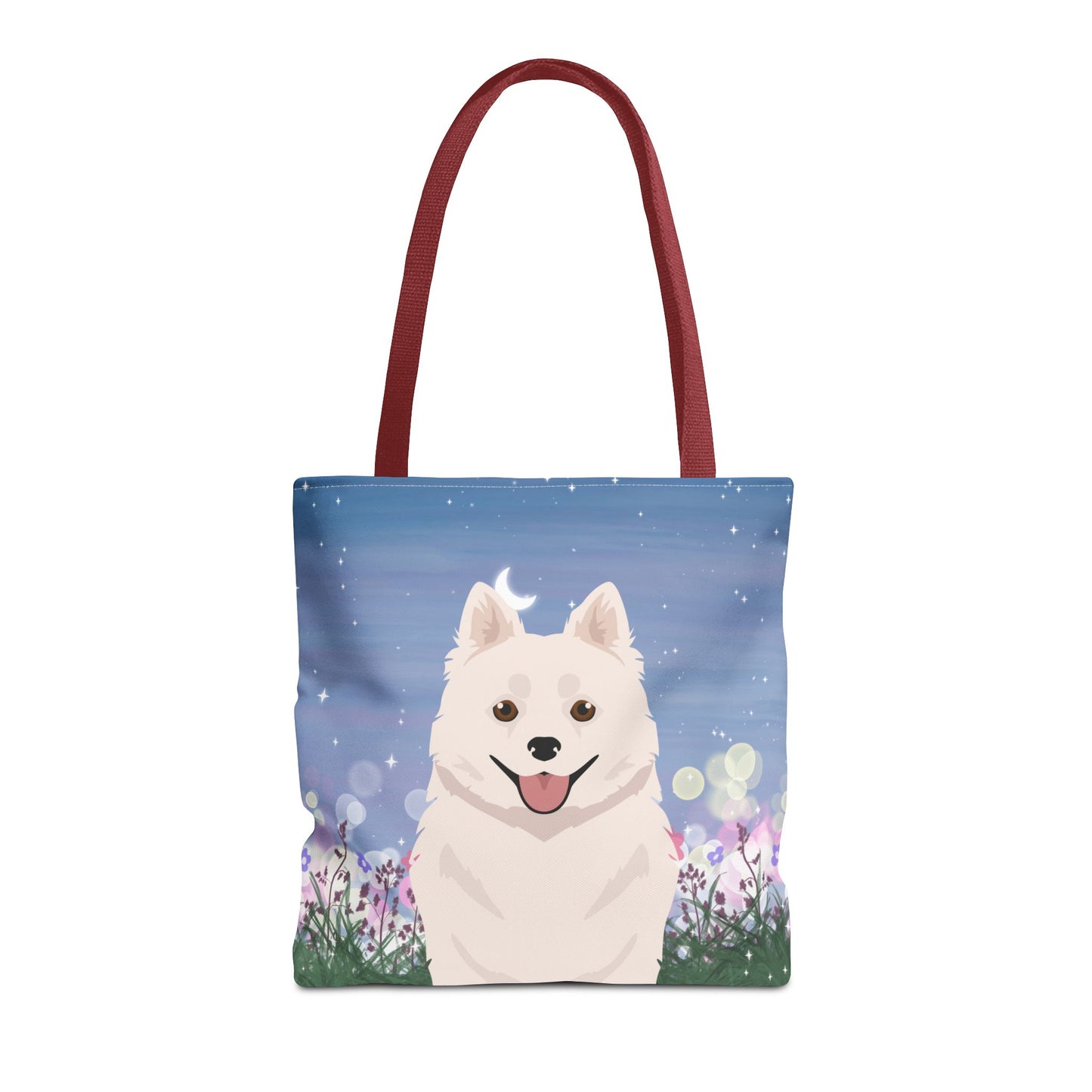American Eskimo Dog Dog Tote Bag 16x16