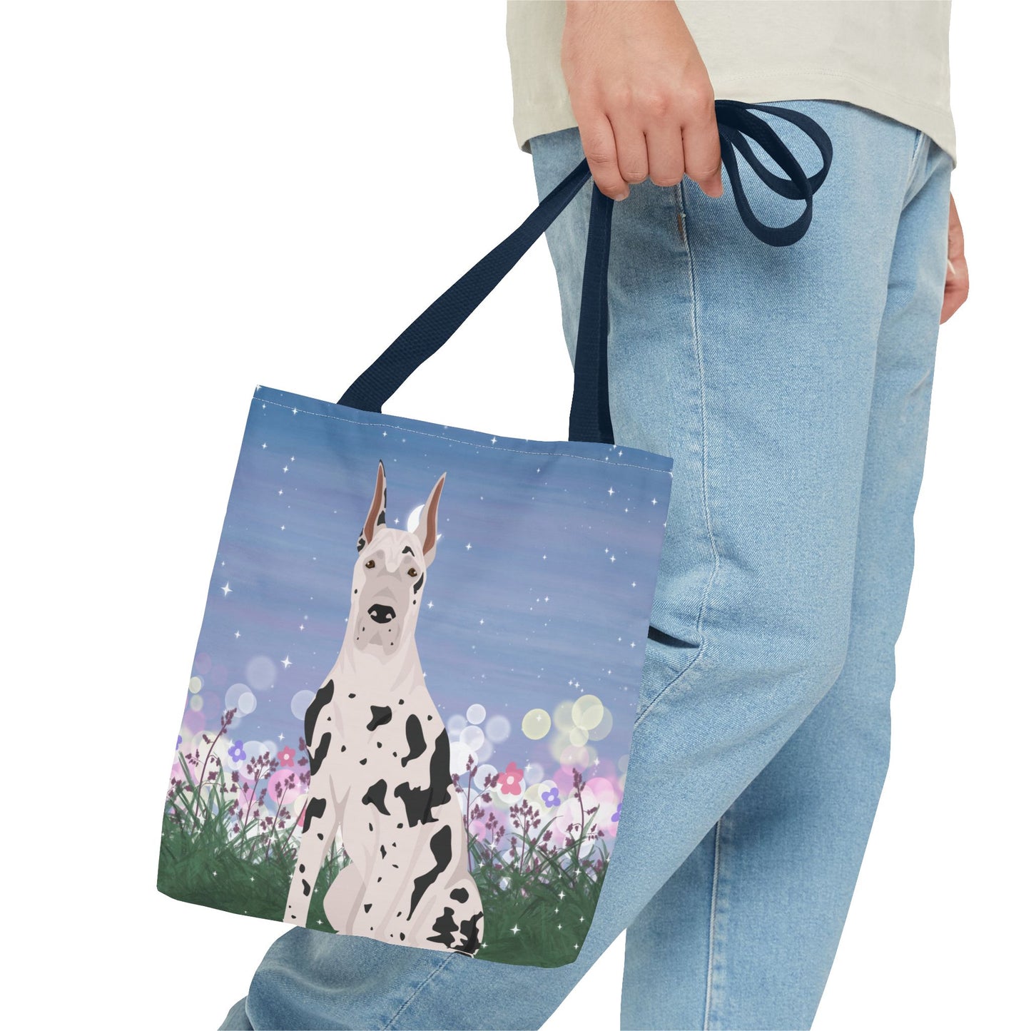 Great Dane Dog Tote Bag 13x13