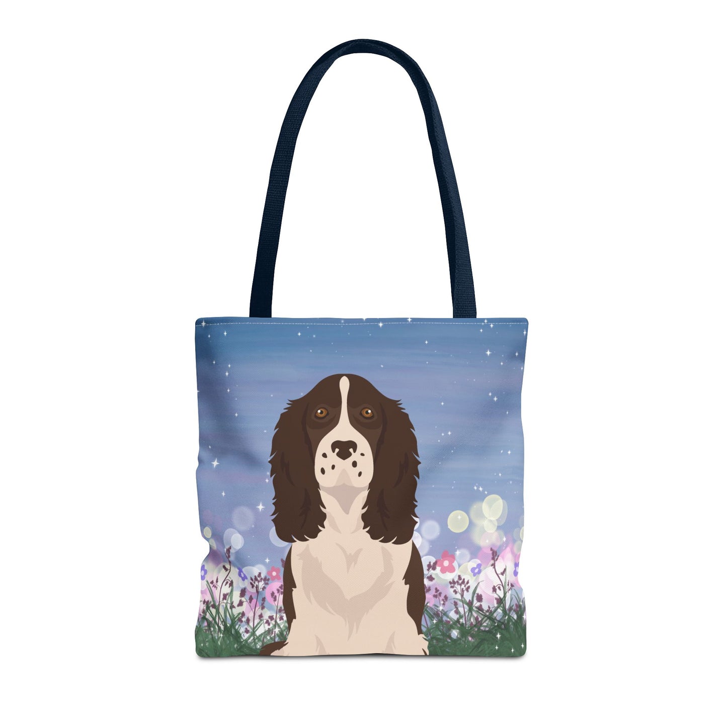 Springer Speniel Dog Tote Bag 16x16
