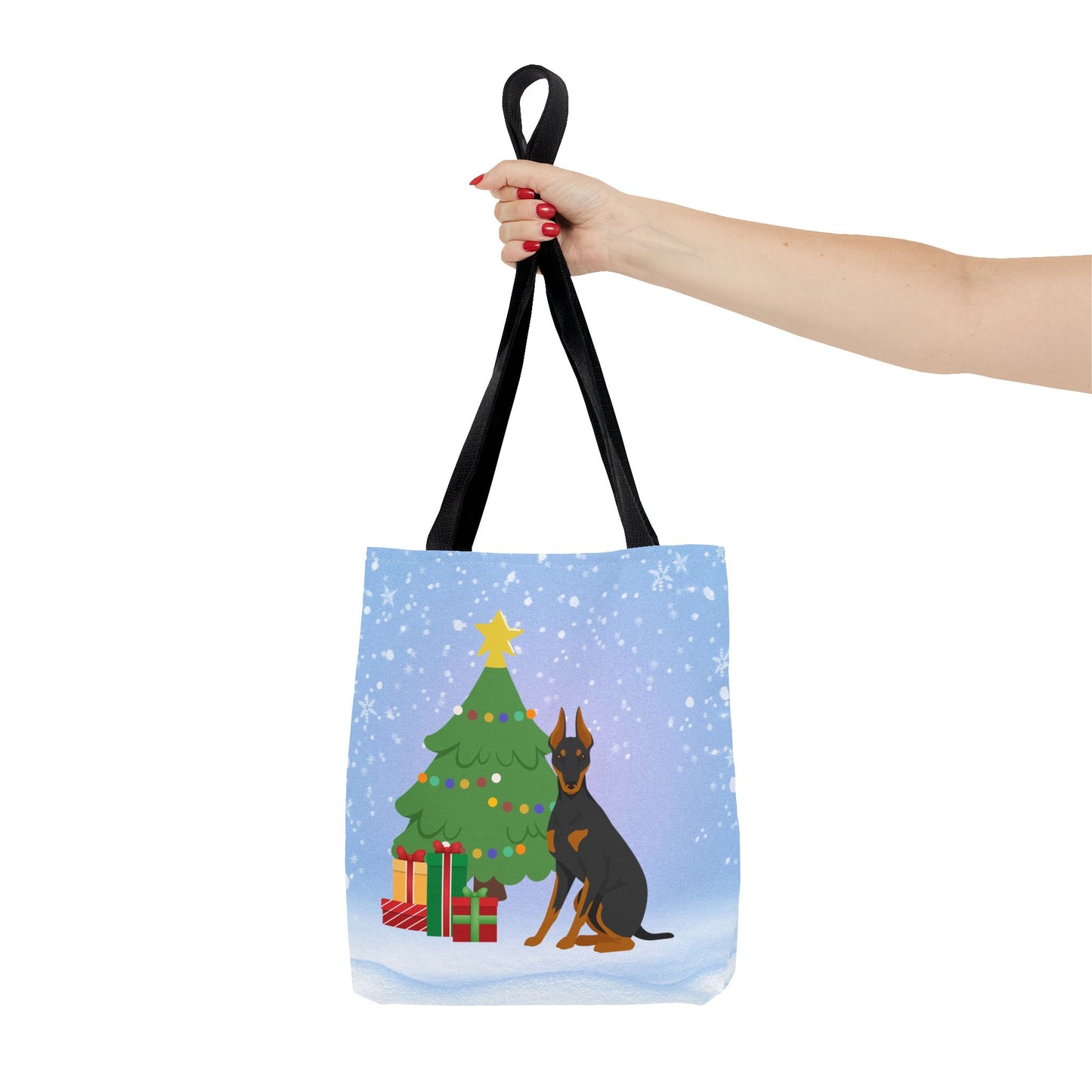Manchester Terrier Dog Tote Bag, Dog Mom Gift