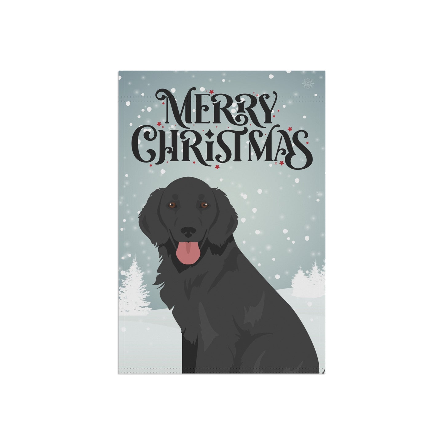 Flat Coated Retriever Dog Garden Flag