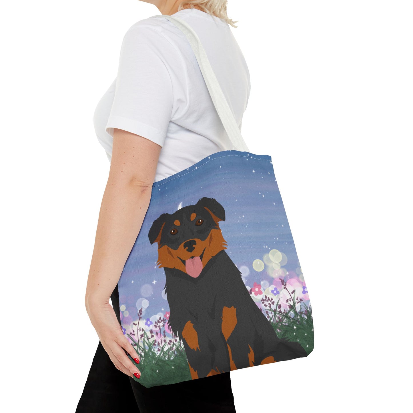 English Shepherd Dog Tote Bag 16x16