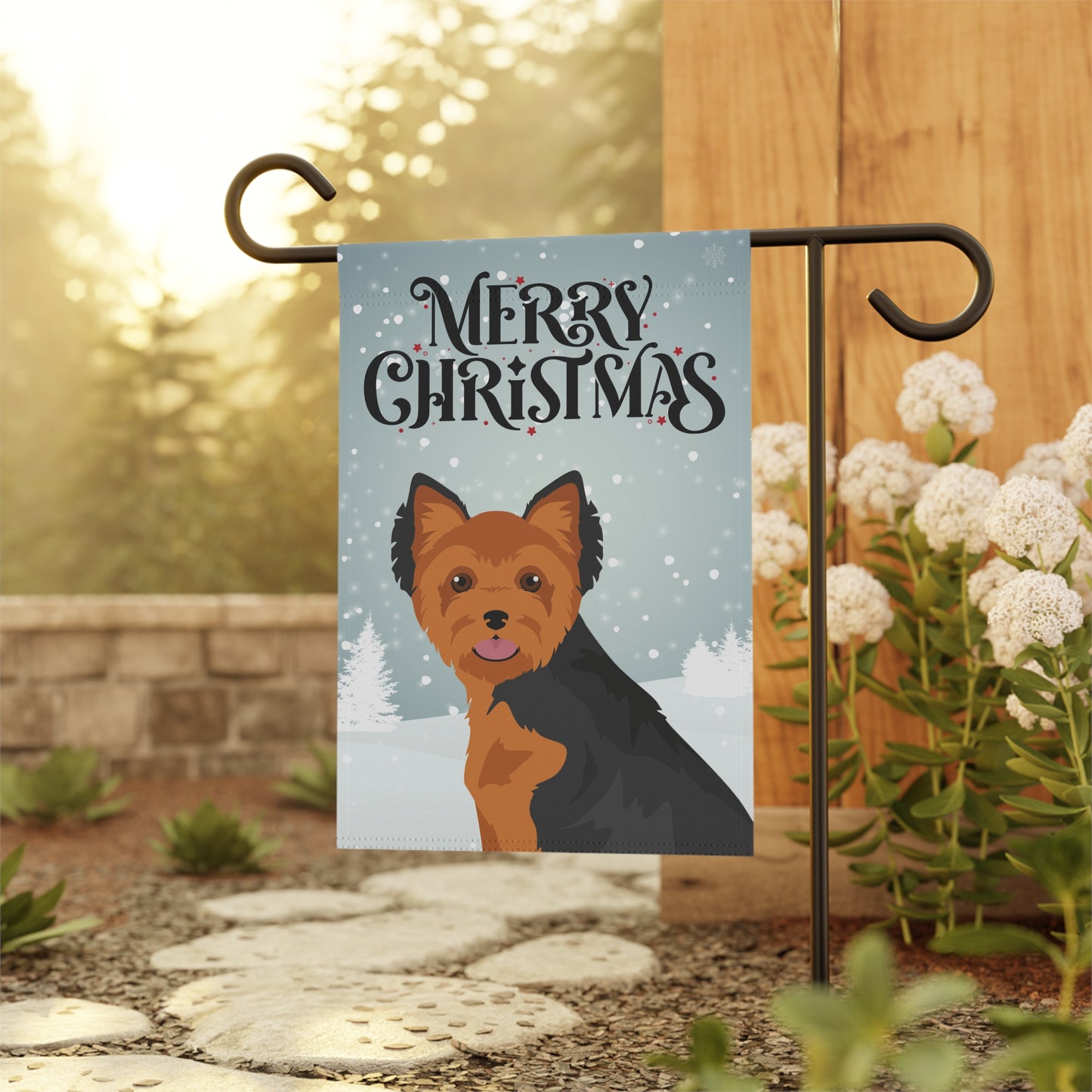 Yorkshire Terrier Dog Garden Flag