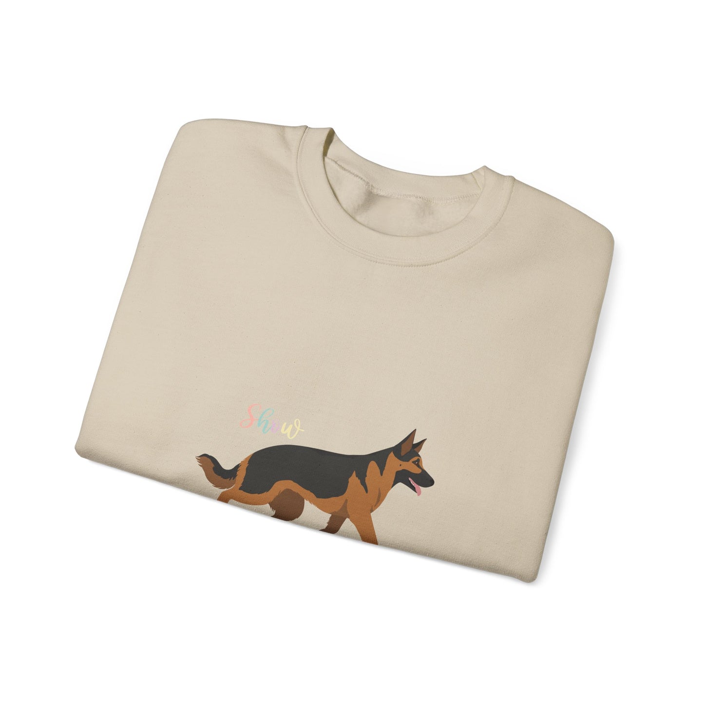 German Shepherd Dog Unisex Heavy Blend Crewneck Sweatshirt