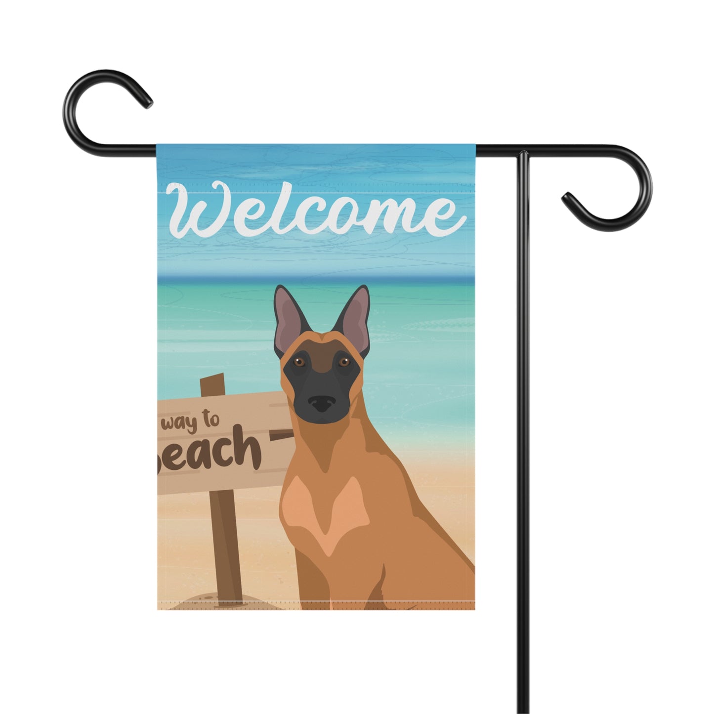 Belgian Malinois Dog Garden Flag