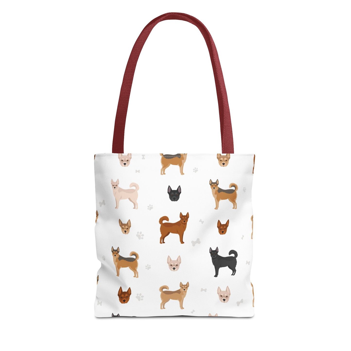 Norwegian Lundehund Dog Tote Bag