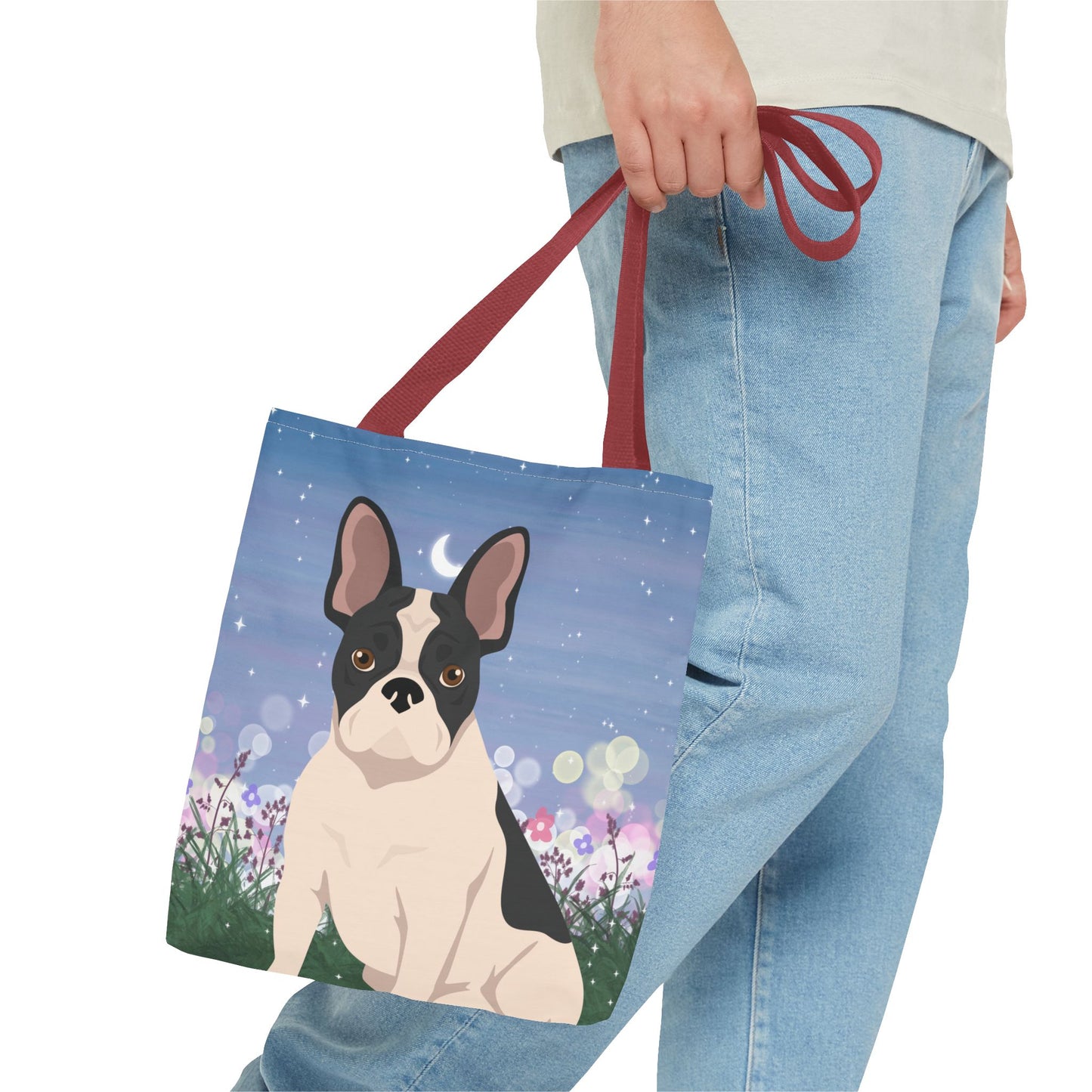 French Bulldog Dog Tote Bag 13x13