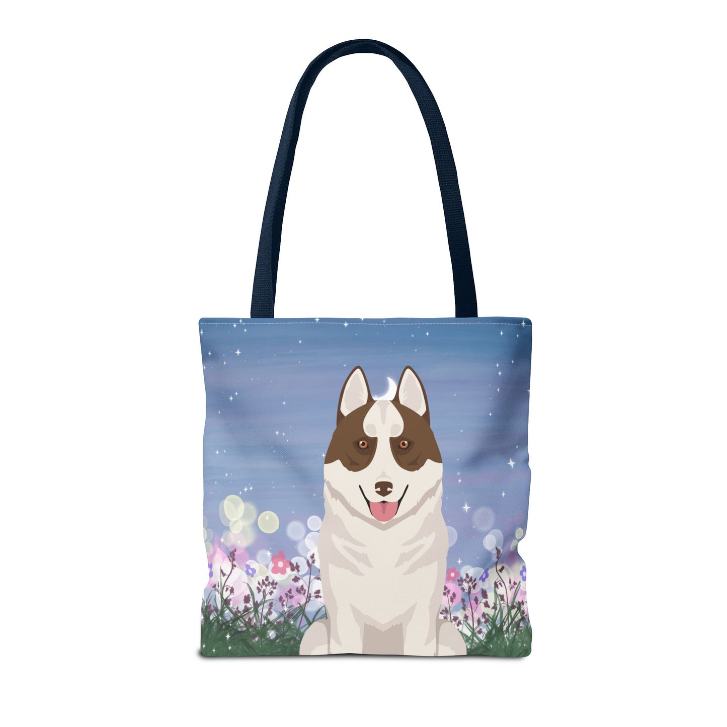 Siberian Husky Dog Tote Bag 16x16