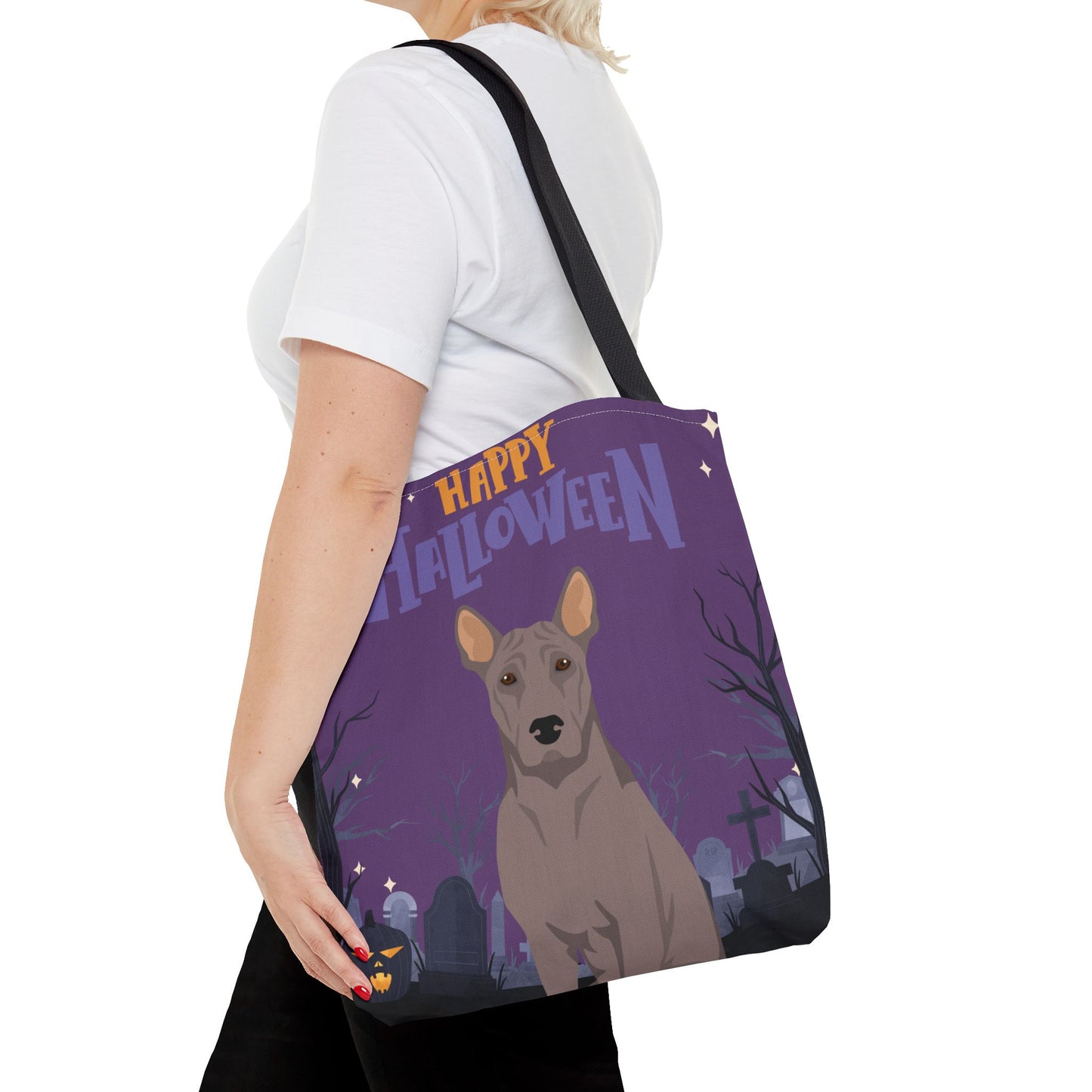 Thai Ridgeback Dog Happy Halloween Tote Bag 16x16