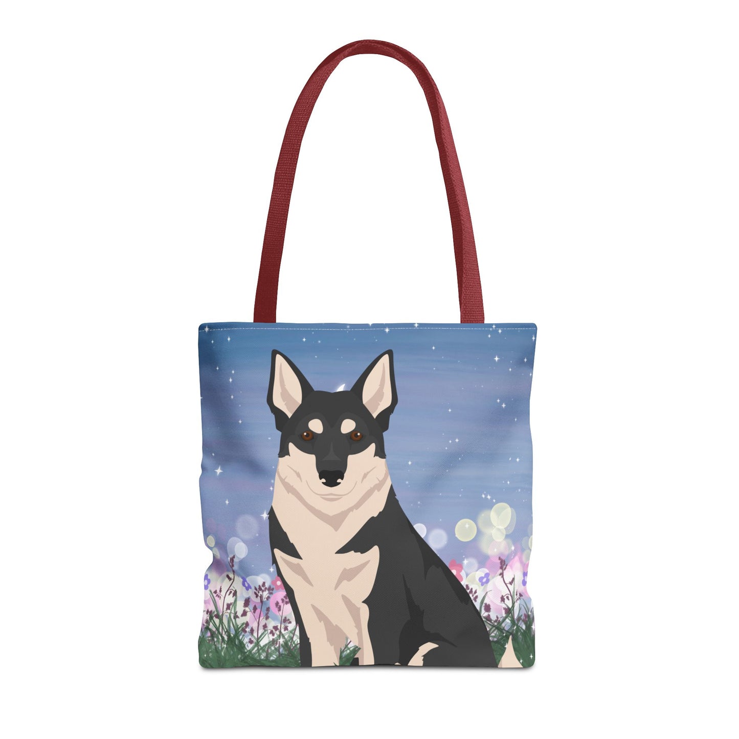 Swedish Elkhound Dog Tote Bag 16x16