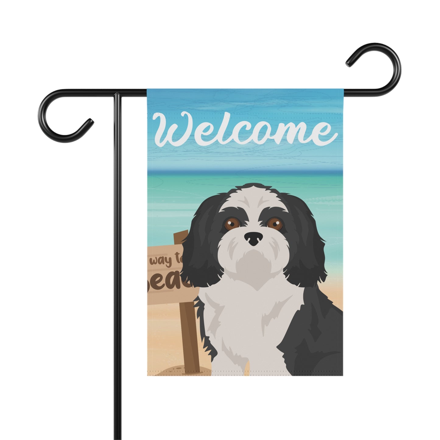 Shih Tzu Dog Garden Flag