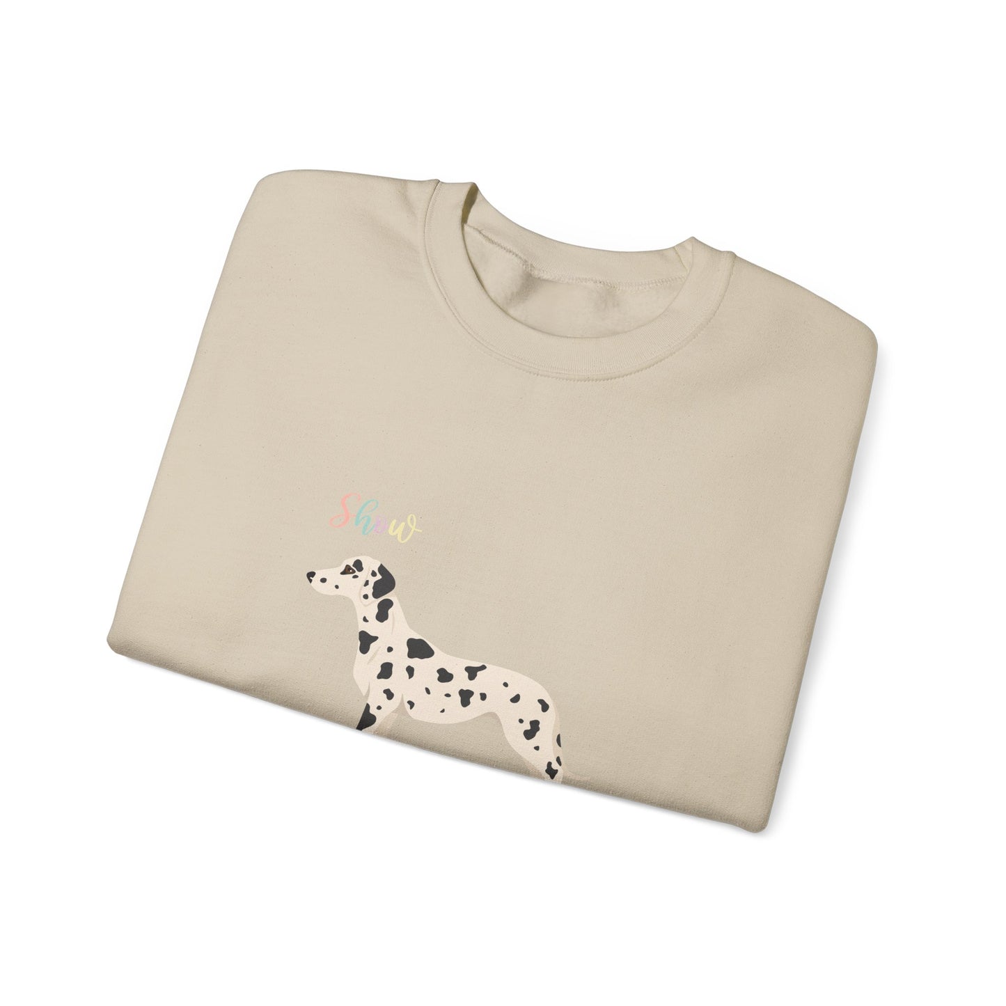 Dalmatian Dog Unisex Heavy Blend Crewneck Sweatshirt
