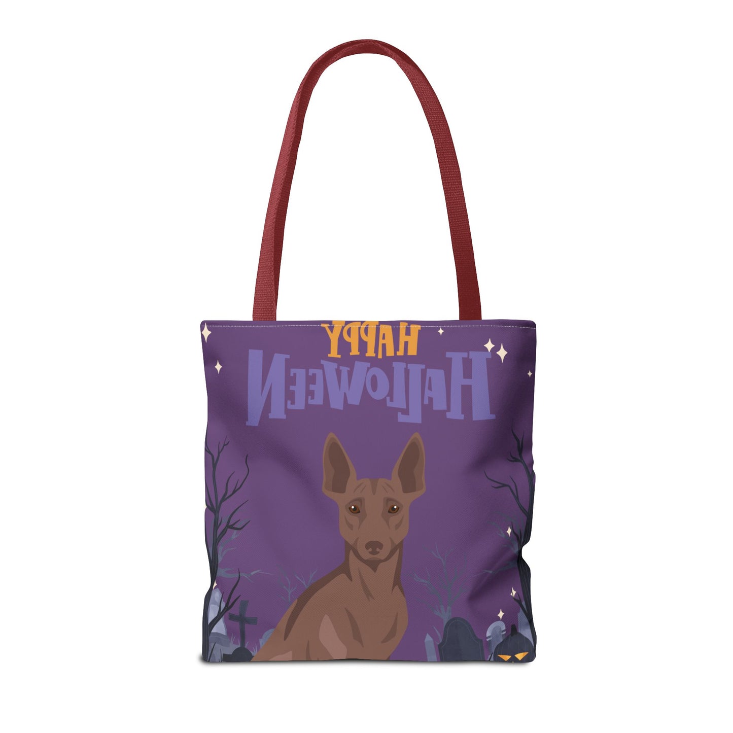 Peruvian Inca Orchid Dog Happy Halloween Tote Bag 16x16