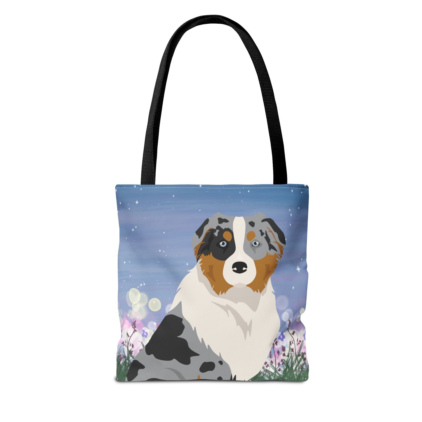 Australian Shepherd Dog Tote Bag 13x13