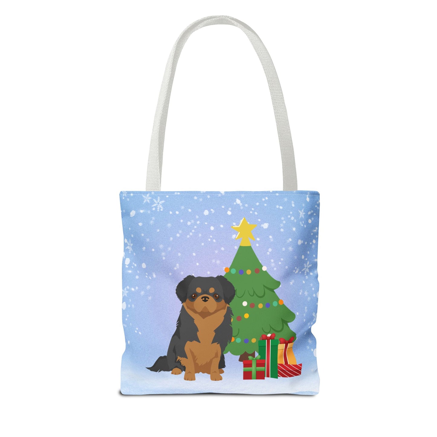 Tibetan Spaniel Dog Tote Bag, Dog Mom Gift