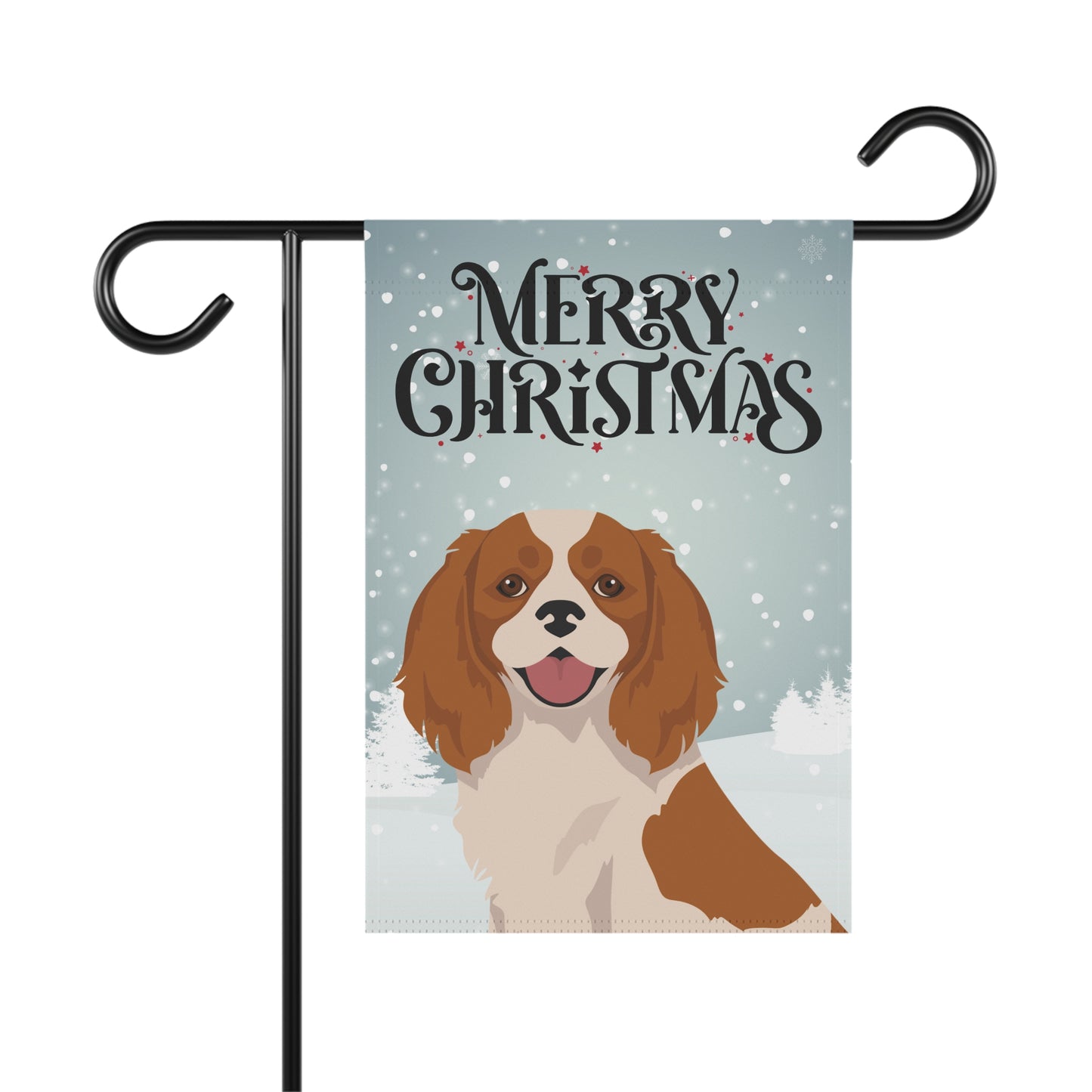 Cavalier King Charles Spaniel Dog Garden Flag