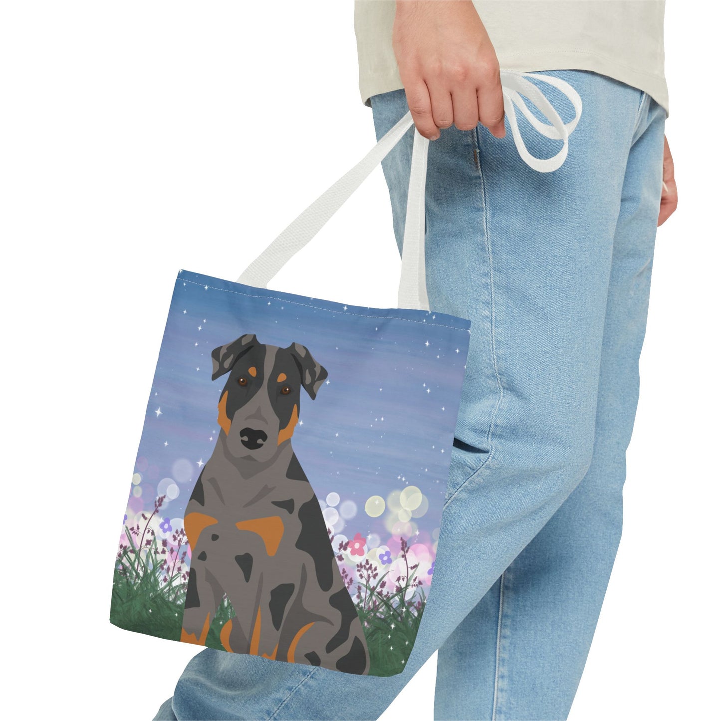Beauceron Dog Tote Bag 13x13