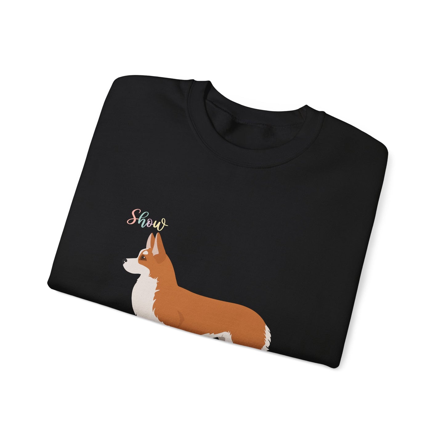 Pembroke Welsh Corgi Dog Unisex Heavy Blend Crewneck Sweatshirt