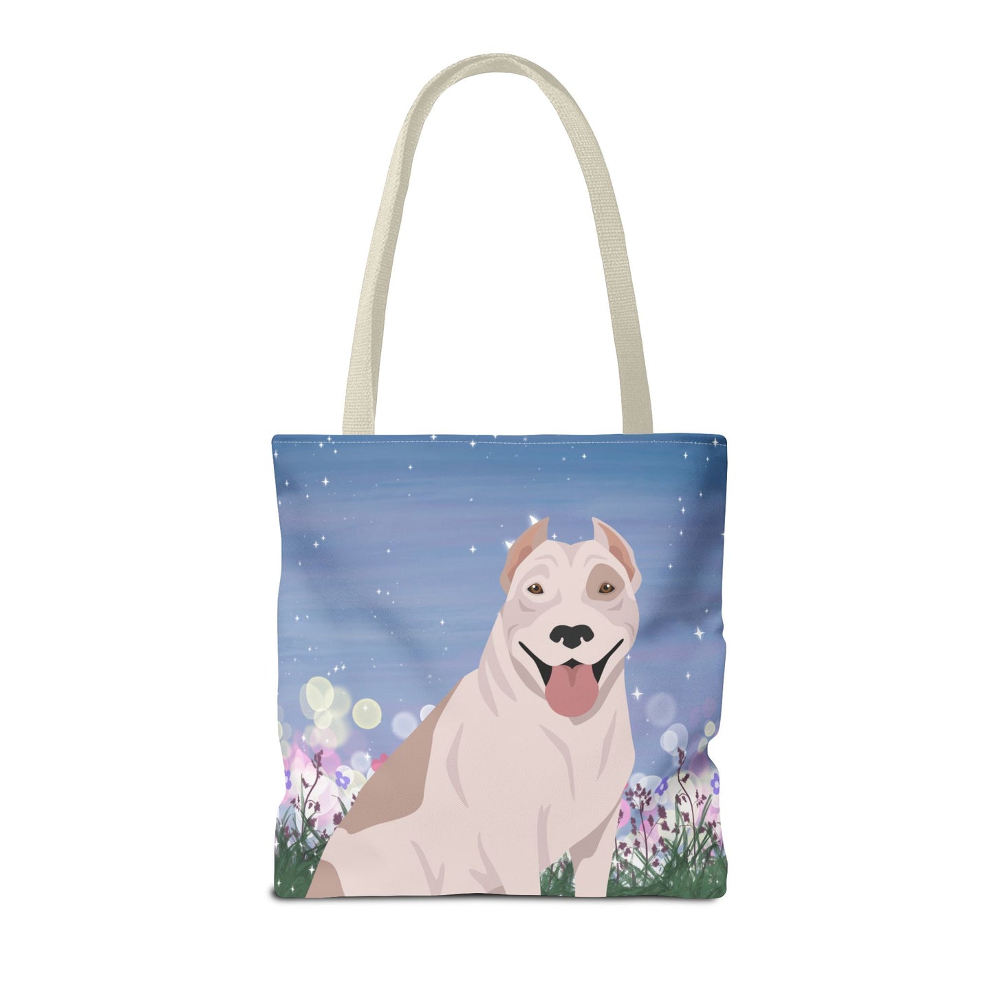 Pit Bull Dog Tote Bag 16x16