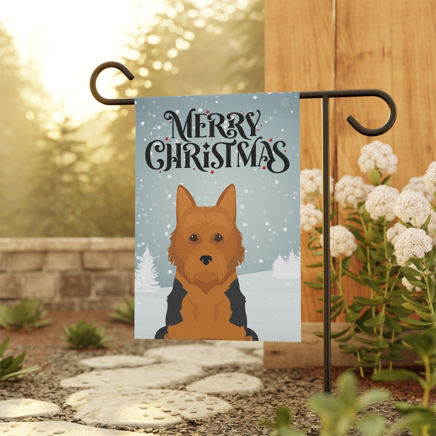 Australian Terrier Dog Garden Flag