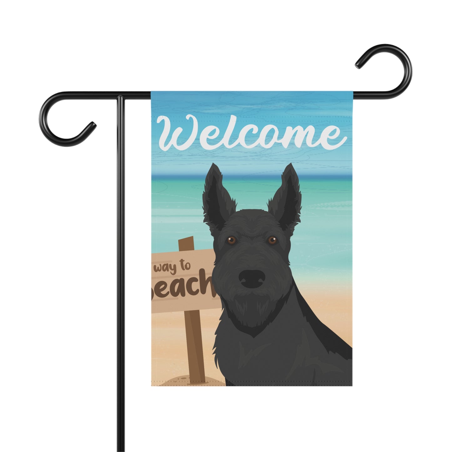 Scottish Terrier Dog Garden Flag