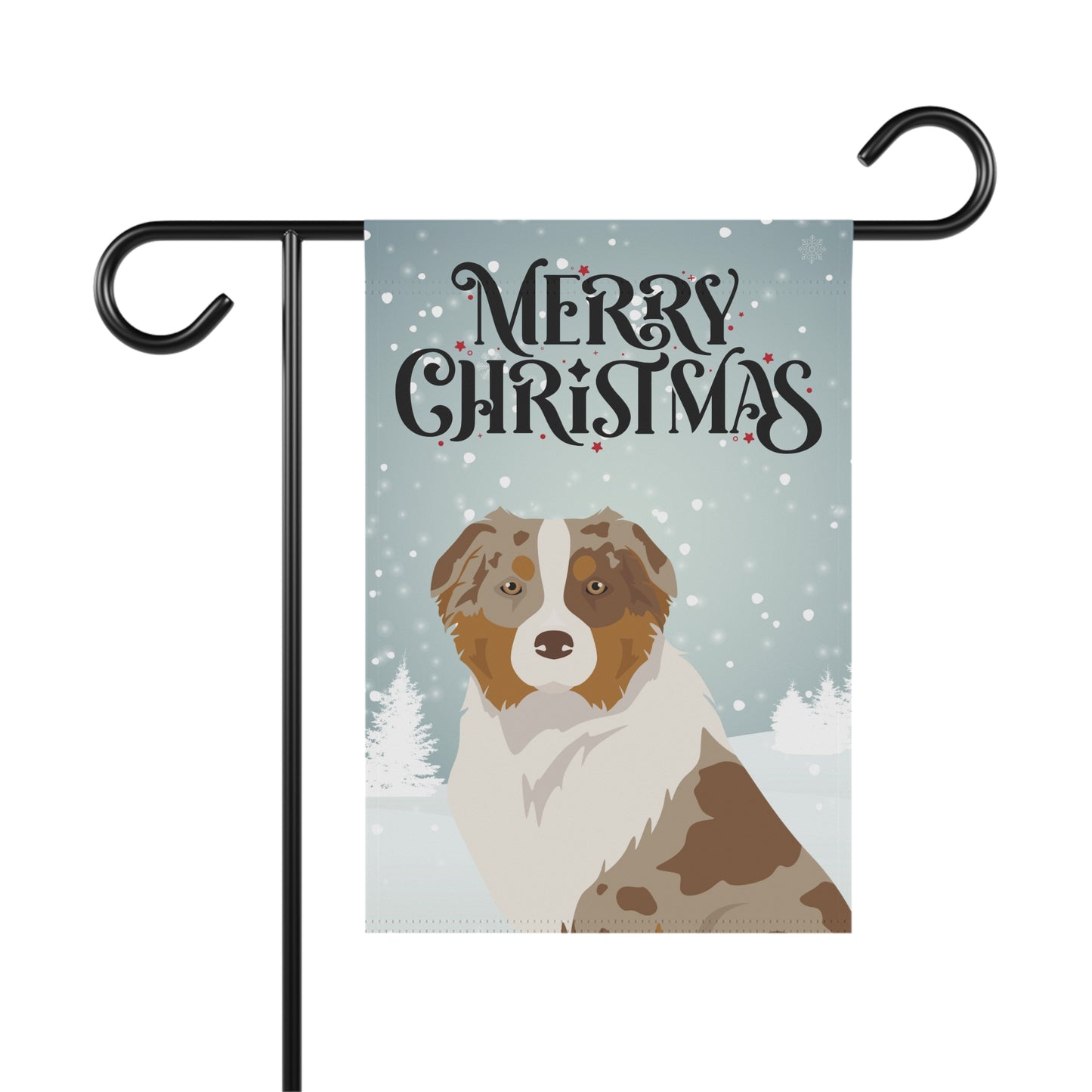 Australian Shepherd Dog Garden Flag