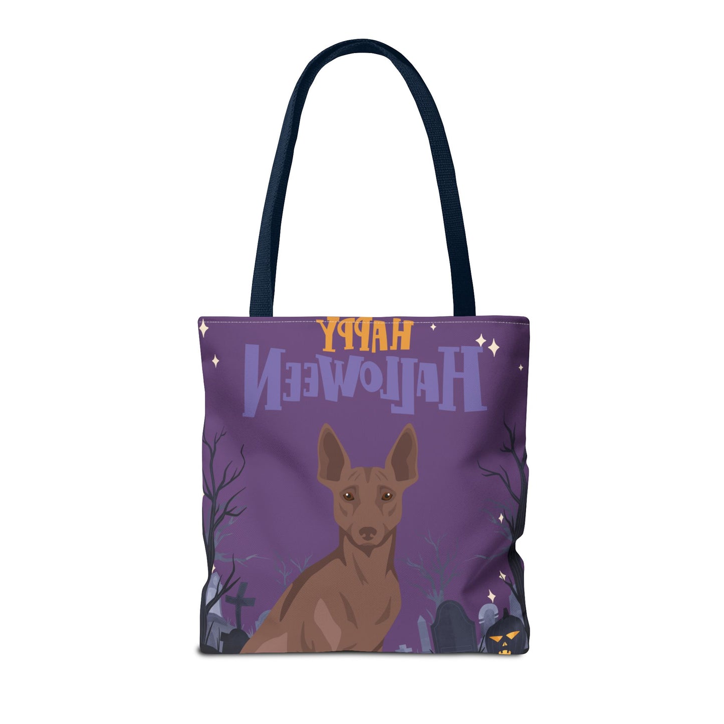 Peruvian Inca Orchid Dog Happy Halloween Tote Bag 16x16
